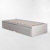 Bicama marinera FLAT Gris - 1,5 PLAZAS
