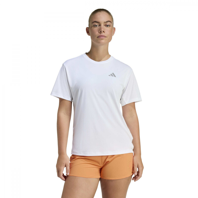Remera Adidas RUN ESS TEE W Mujer KA0226 Blanco