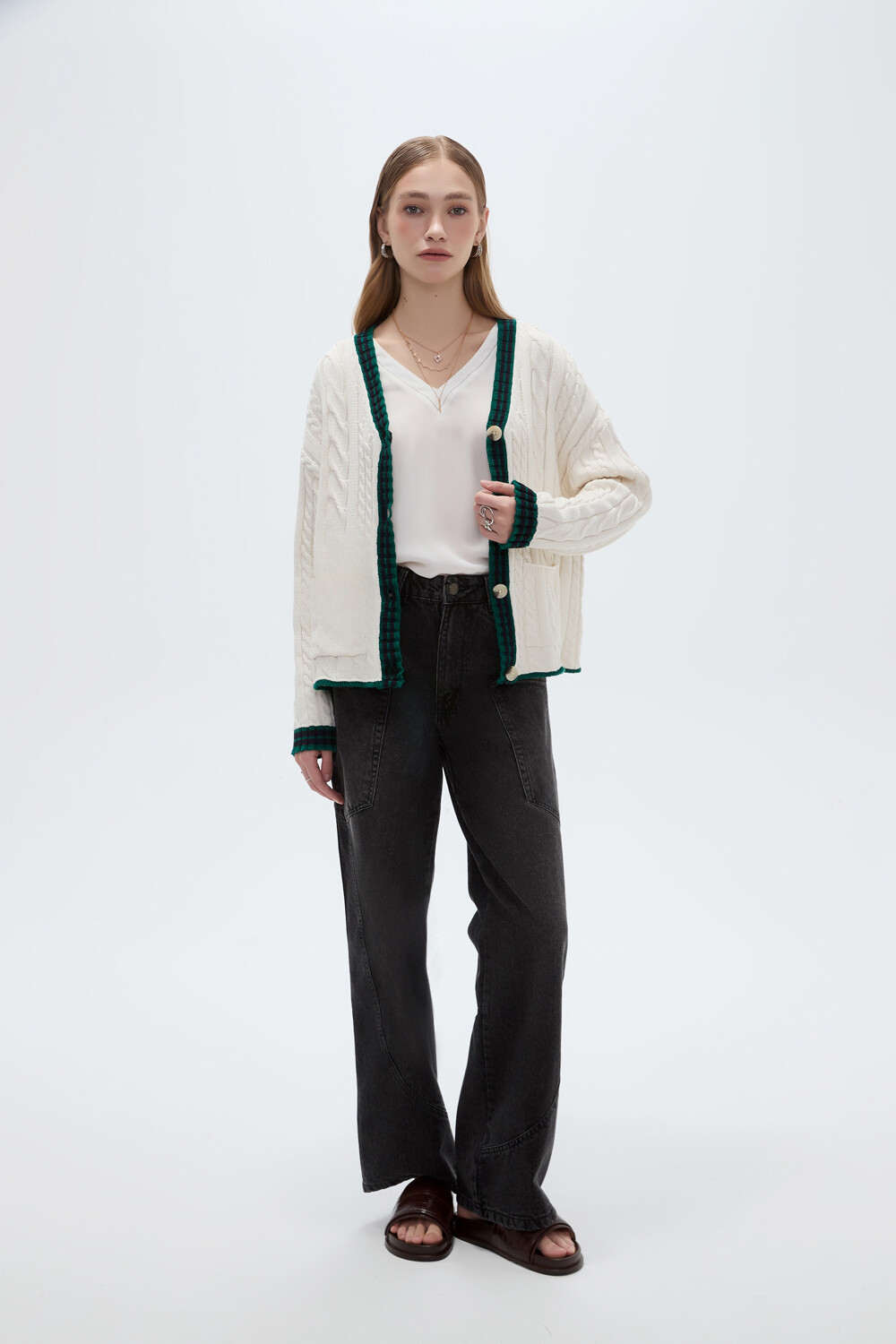 Cardigan Beltio Estampado 1