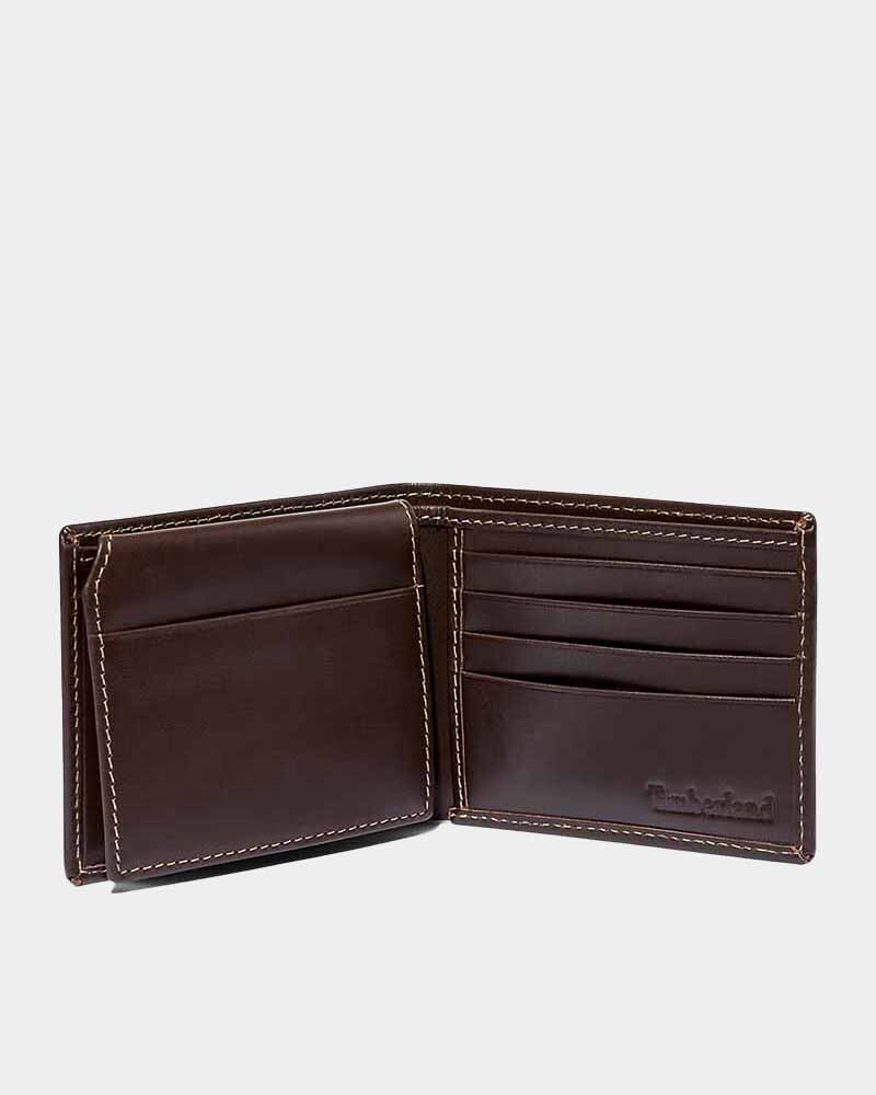 Billetera Smooth Passcase Hombre Brown