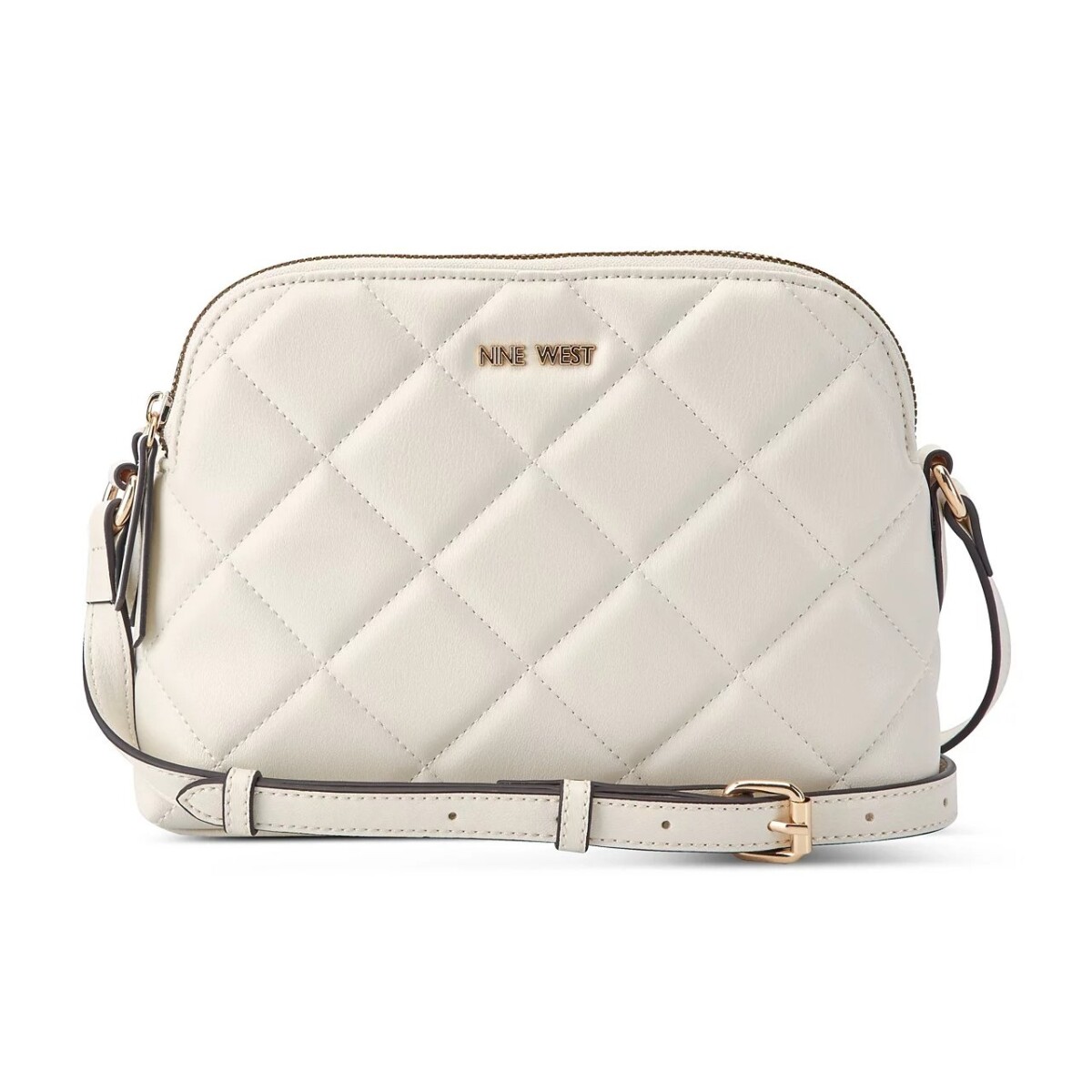 Crossbody Hb Meilani Dbl Zip Dome - Chic Cream