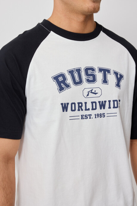 T-SHIRT ERNEUS RUSTY Negro