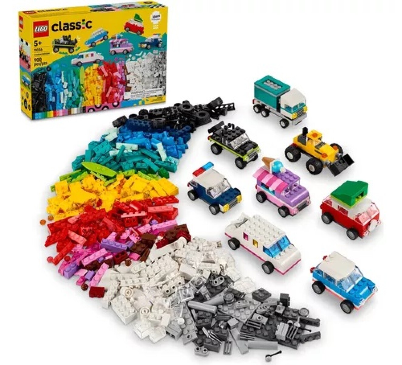 Lego Classic 11036 Vehículos Creativos 