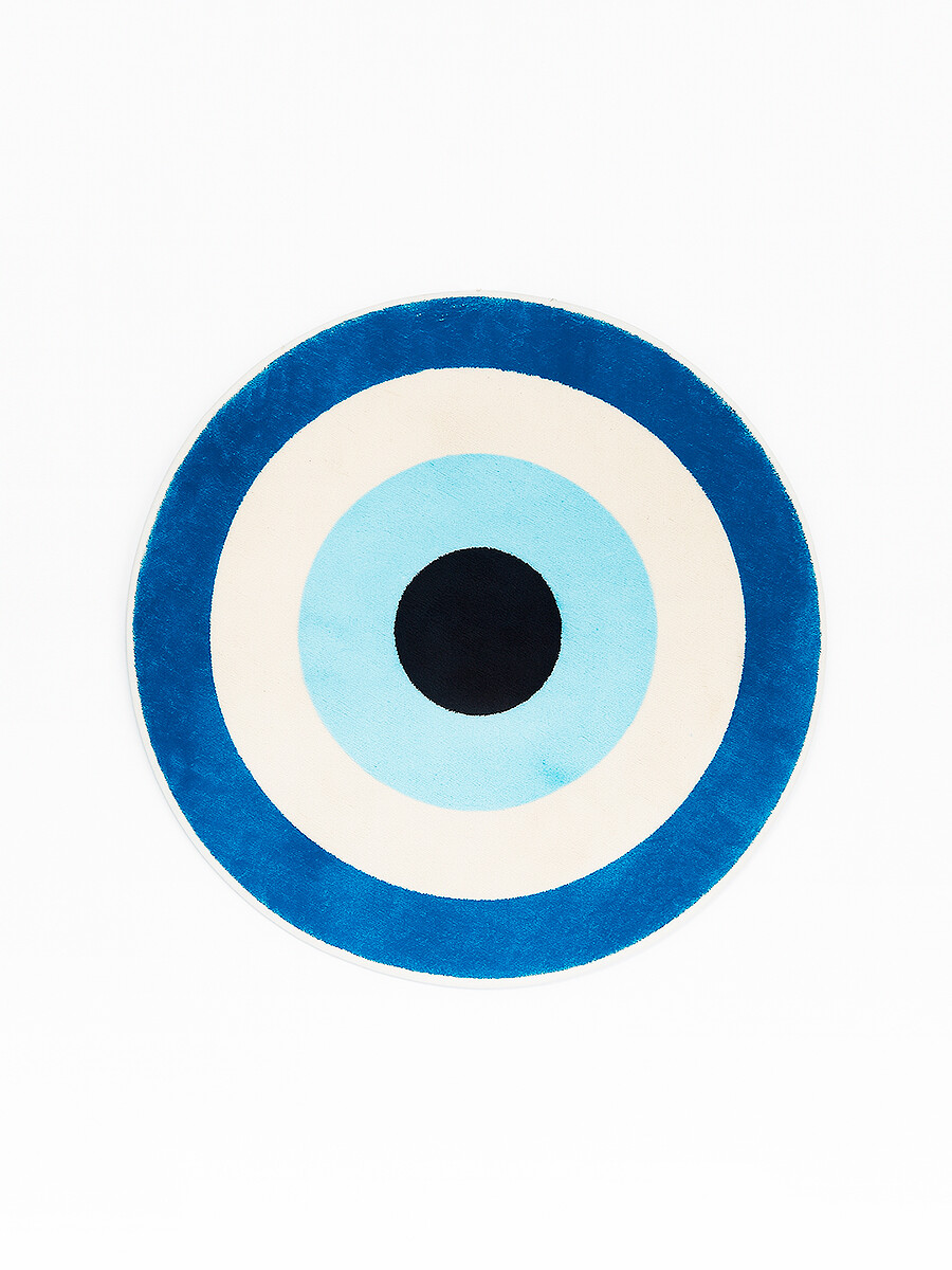 ALFOMBRA OJO TURCO AZUL - AZUL 