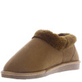 Zapatos de Mujer Lady Confort COSY tipo pantufla Marrón Camel Oscuro