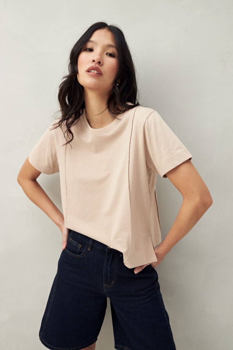 REMERA PADELLA Beige