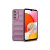 Protector Samsung Galaxy A15 engomado con textura color púrpura Protector Samsung Galaxy A15 Engomado Con Textura Color Púrpura