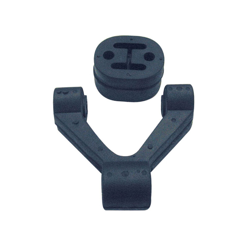 JUEGO DE GOMAS DE SOPORTE DE ESCAPE TRASERO GOL G2 / G3 / G4 Juego De Gomas De Soporte De Escape Trasero Gol G2 / G3 / G4