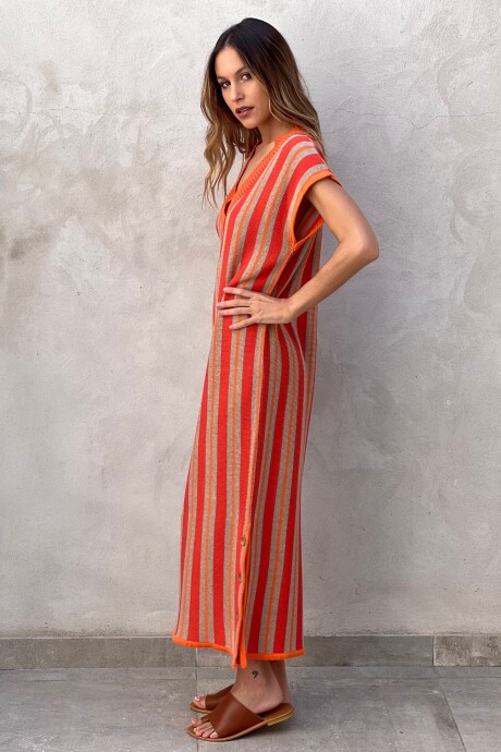VESTIDO NARDO Naranja