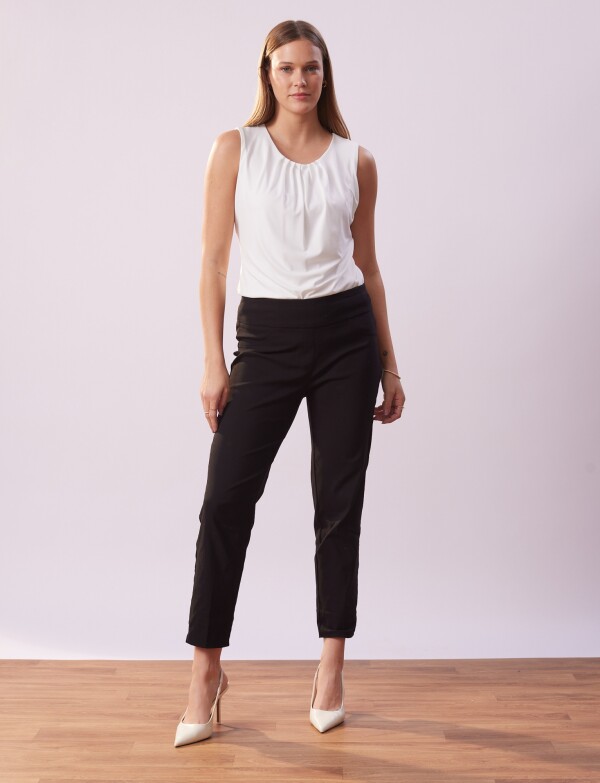 Pantalon Ankle NEGRO