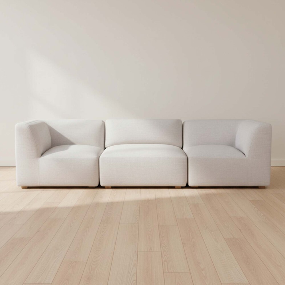 SOFÁ MODULAR CHILL - 4 CUERPOS NATURAL