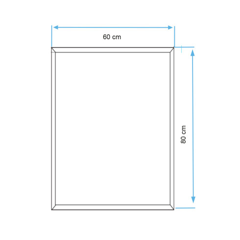 Espejos De Baño Aqualia 80X60 Con Anti Corrosion 000