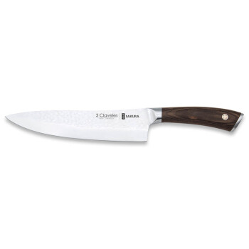 Cuchillo chef 20 cm Sakura 3 Claveles Cuchillo chef 20 cm Sakura 3 Claveles