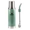 Set Stanley Termo tapa mate 2en1 800ml + Bombilla Verde