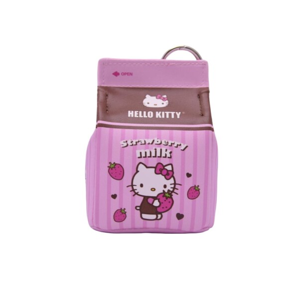 Monedero Hello kitty cajita de leche