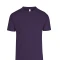 Camiseta a la base peso medio Morado