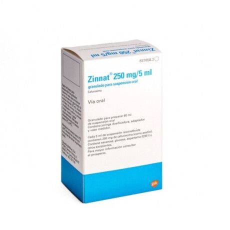 Zinnat 250 Susp x 50 ML Zinnat 250 Susp x 50 ML