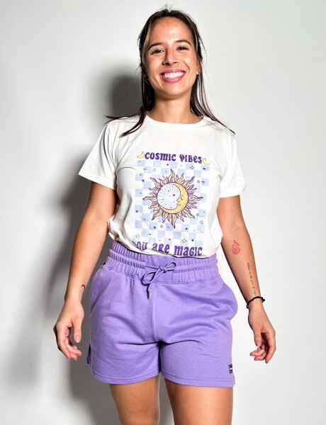 Remera estampada Lizzy Beige