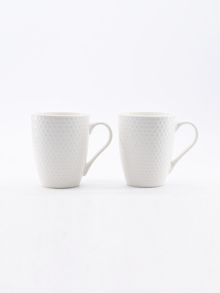 TAZAS SET X2 PANAL BLANCO