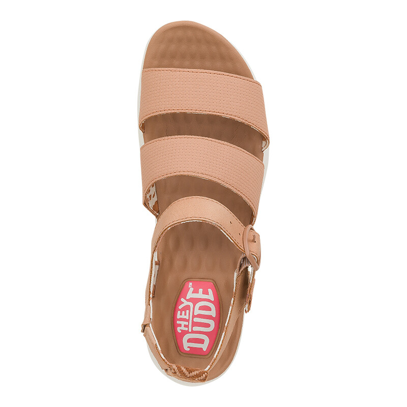 Sandalias Hey Dude Delray Buckle Classic Marrón