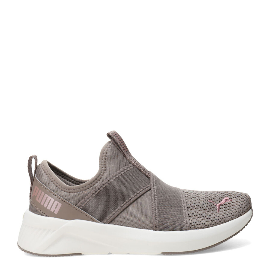 Championes de Mujer Puma Softride Harli Slip On Gris - Rosa Viejo