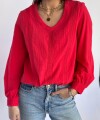 Blusa Jazmin roja