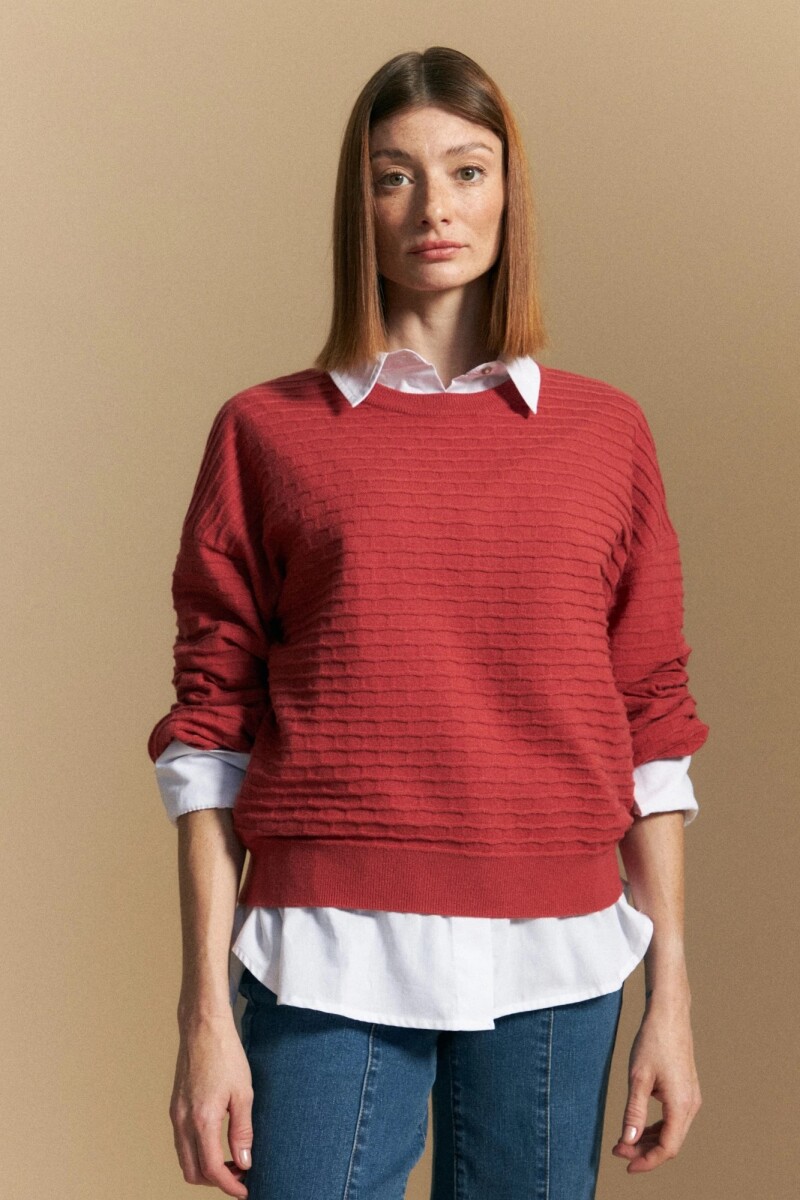 BUZO ALLIE ARBUS - ROJO 