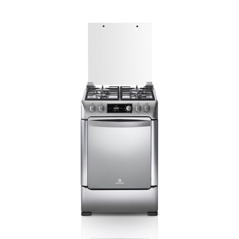 COCINA GAS INDURAMA INOX GRIS IBIZA ZÁFIRO