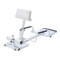 Banco multifuncion sentadillas y abdominales MS-500 Blanco