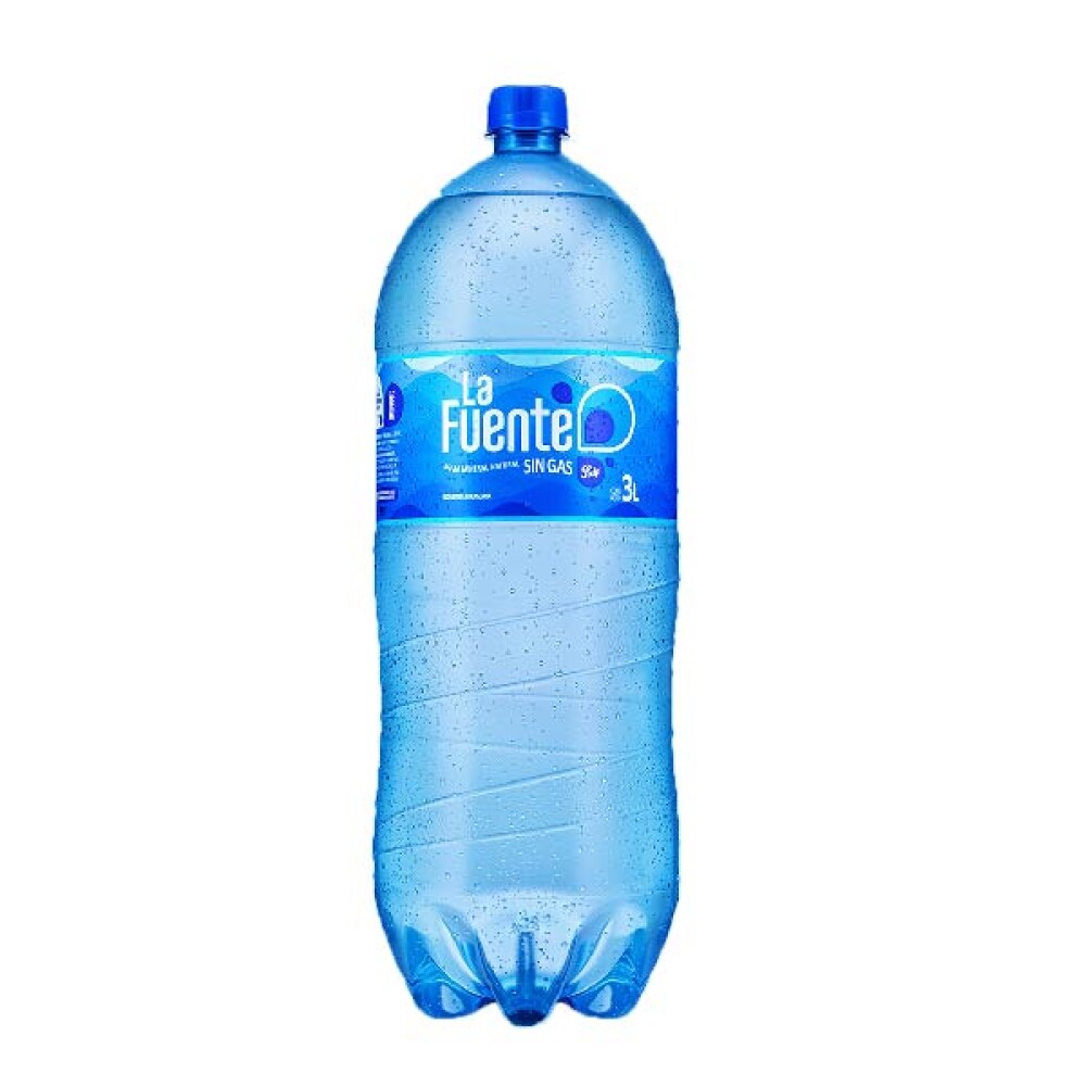 LA FUENTE AGUA S/GAS ENVASE X 3000 ML. única