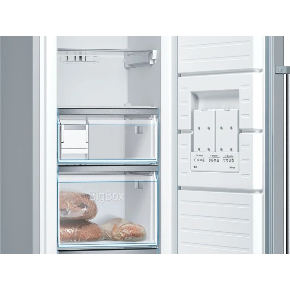 Freezer Bosch GSN36AIEP 1 puerta inox 242 L Freezer Bosch GSN36AIEP 1 puerta inox 242 L