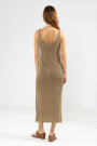 ELI LUREX DRESS Camel