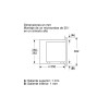 Microondas de empotrar Bosch BEL623MS3 20 L Microondas de empotrar Bosch BEL623MS3 20 L