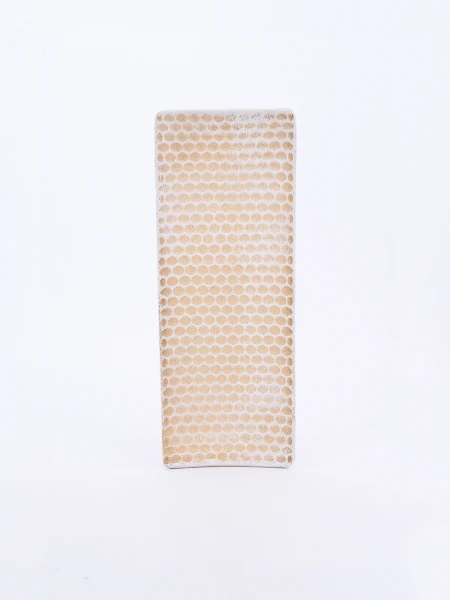 PLATO DECORATIVO BEIGE