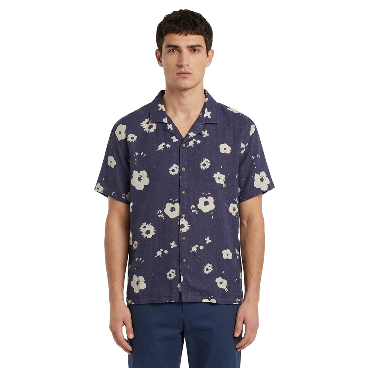 Camisa Critical Slide Splatter Resort - Azul 