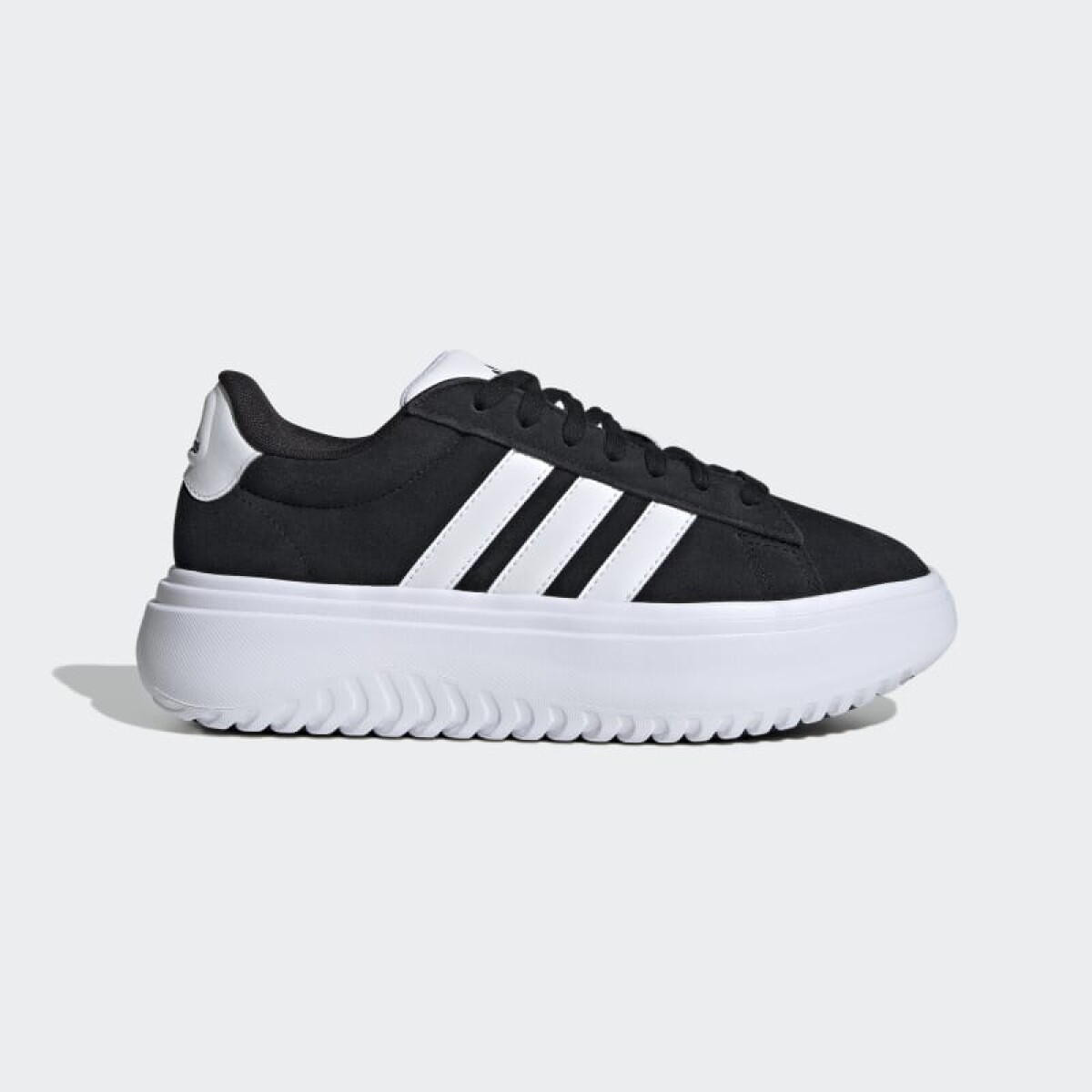 Championes Adidas Grand Court Platforma - Negro 