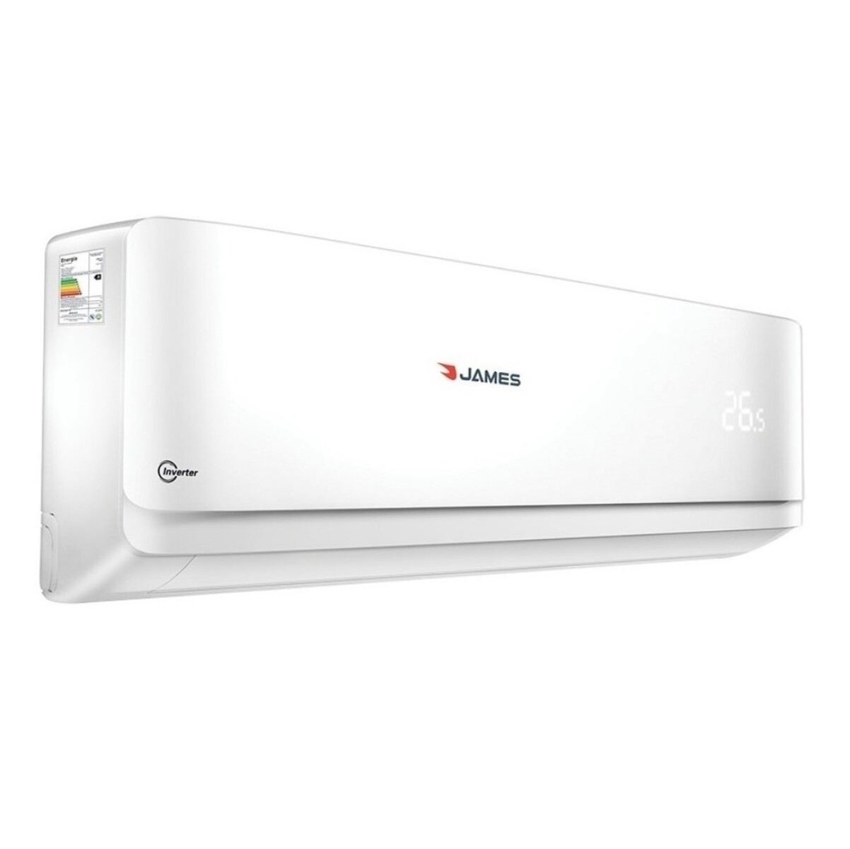 Aire Acondicionado James Inverter 24000 Btu Aam-24 Au-inv Color Blanco 