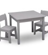 Juego de mesa y 2 sillas Wisly Gris