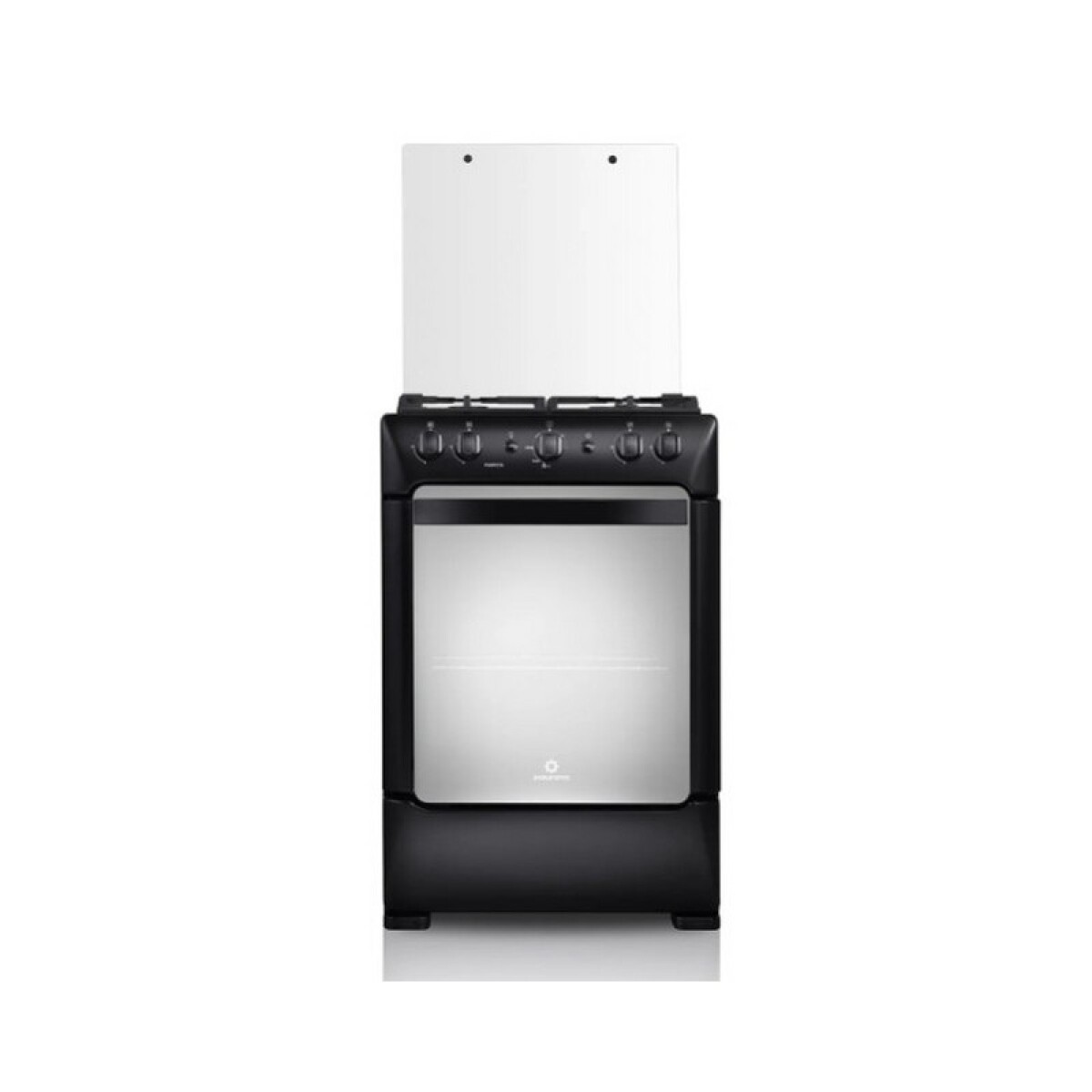 COCINA INDURAMA POMPEYA NEGRO 76X63X95 ENCENDIDO, LUZ. 