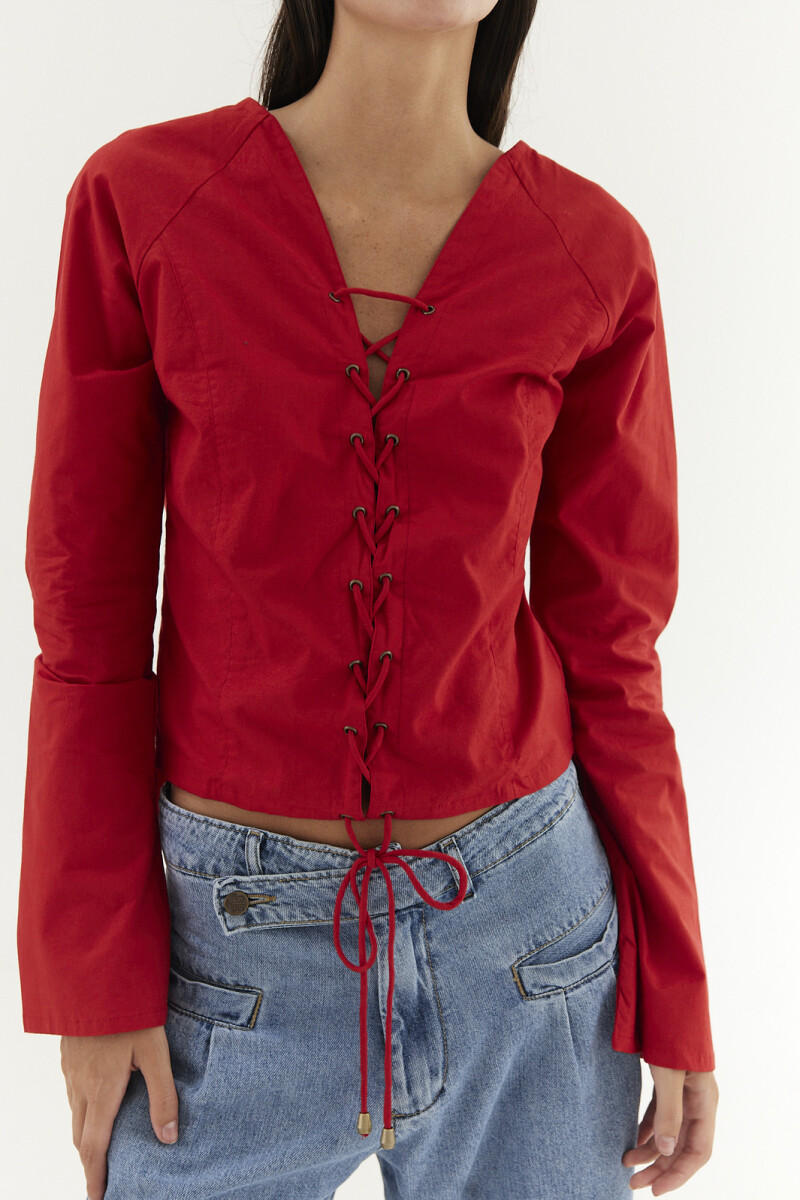 Blusa Tropea - Rojo 