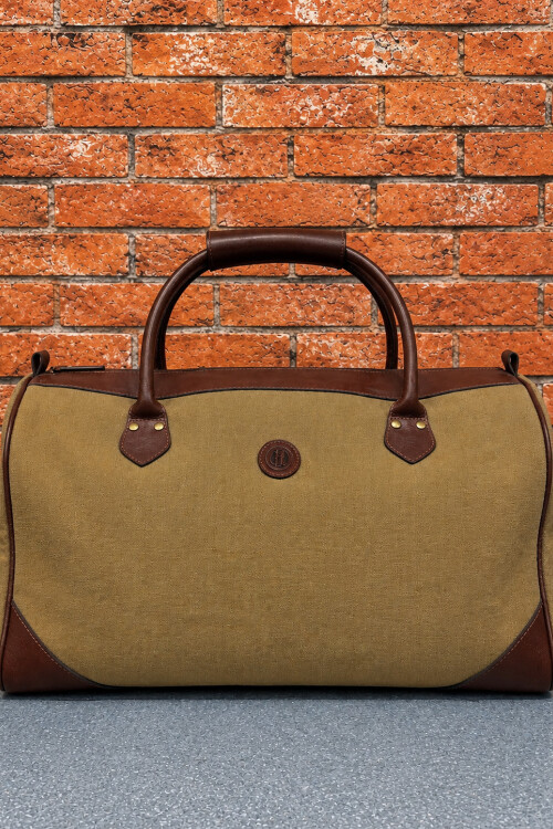 Bolso canvas Kaki