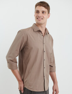 012612 CAMISA HARRY Tostado