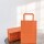 Pack x 50 - bolsa lisa 14x08x20 cm. NARANJA