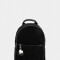 Mochilas Urbanas Romántico Mochila Con Charms - Negro
