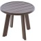 MESA LATERAL DE DISEÑO 100% ALUMINIO COFFEE