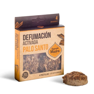 Pastillas Palo Santo Sagrada Madre x4 Pastillas Palo Santo Sagrada M