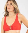Top leona Hot red