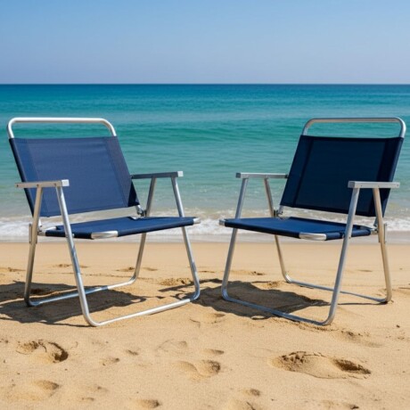 Set X 2 Sillas Oversize AZUL