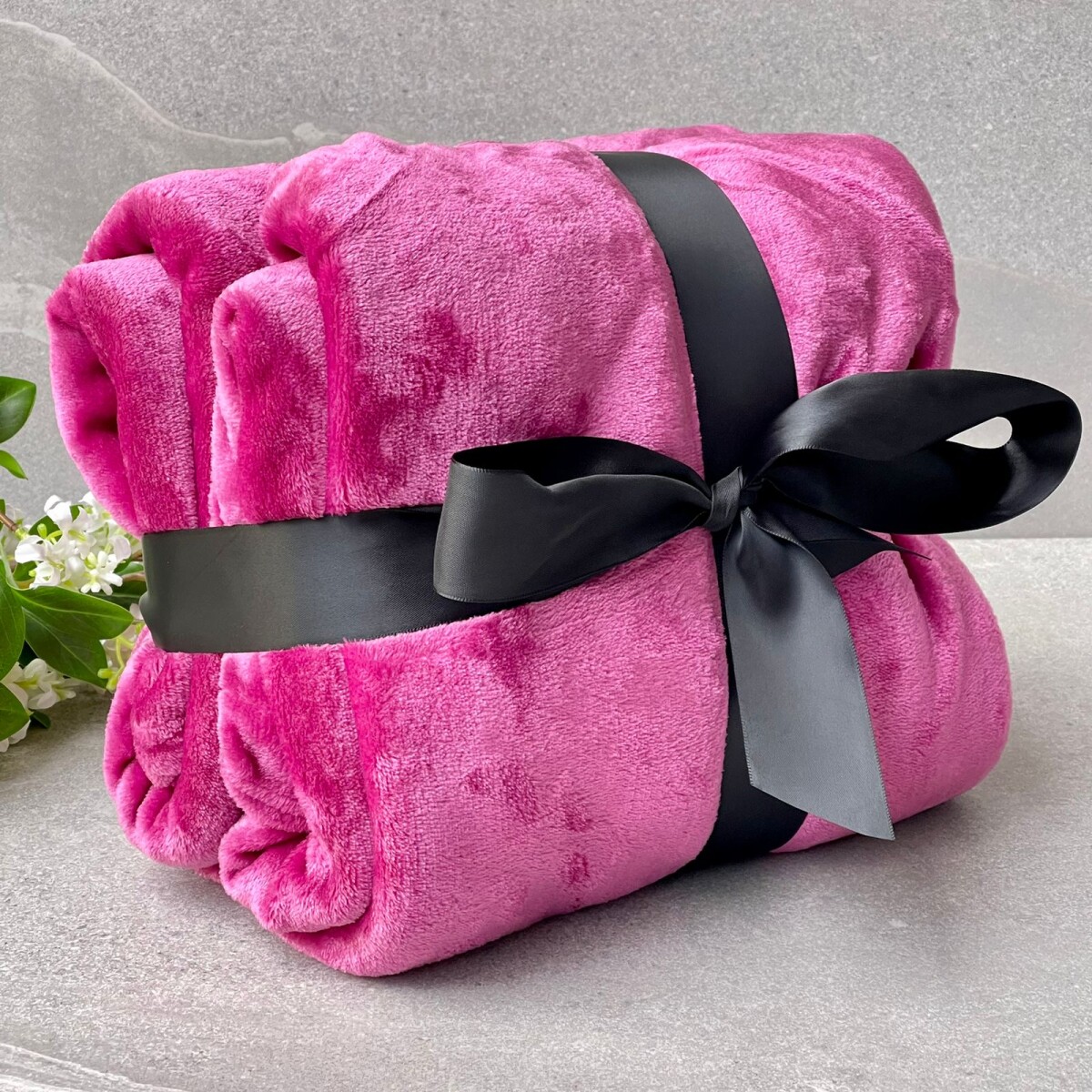 Manta Fleece Extra Soft Pink 100% Poliéster Antialérgico 150cm x 200cm 