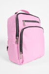 Mochila con bolsillo rosado